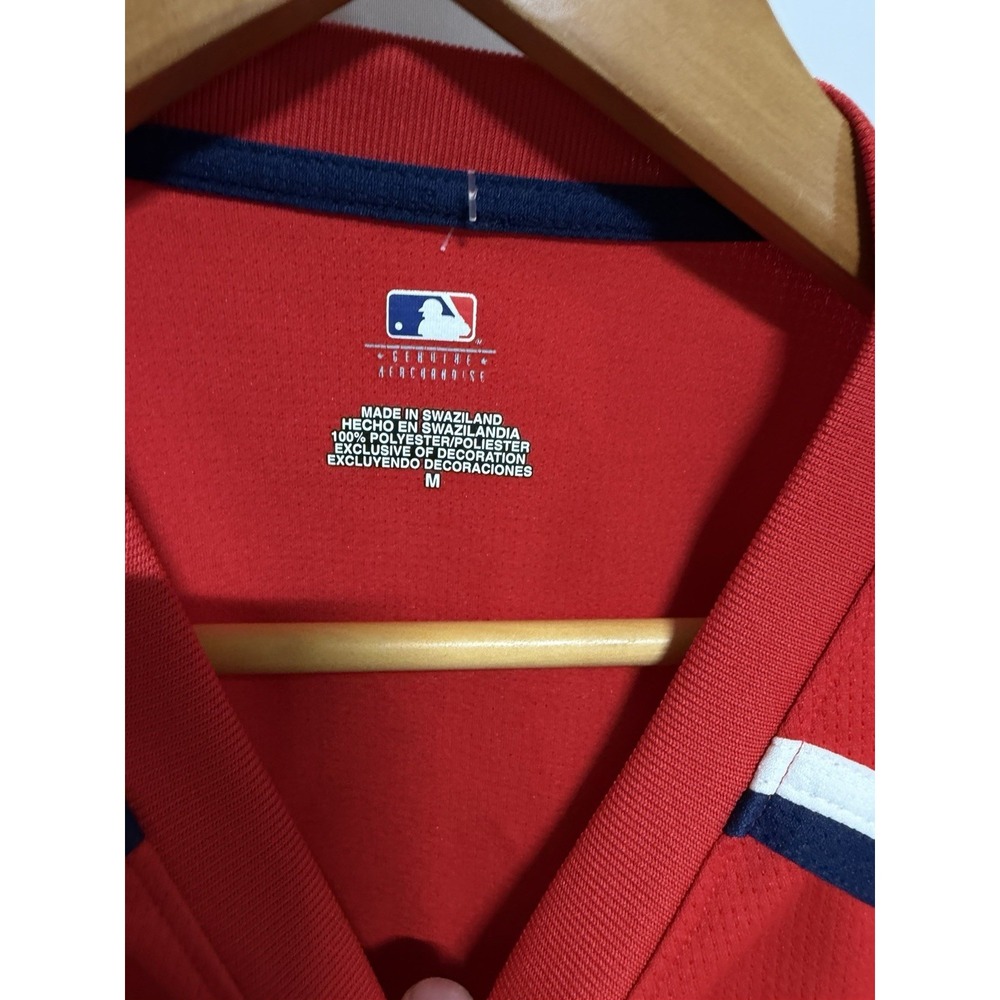 MLB Genuine Merchandise St Louis Cardinals Pullover Size M ShortSleeve Fast Ship - Picture 3 of 6